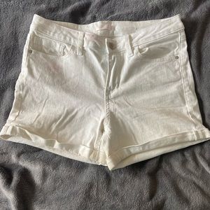 Lauren Conrad White Jean Shorts Size 6